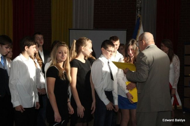 Pasowanie na ucznia Gimnazjum nr 7 (zdjęcia)