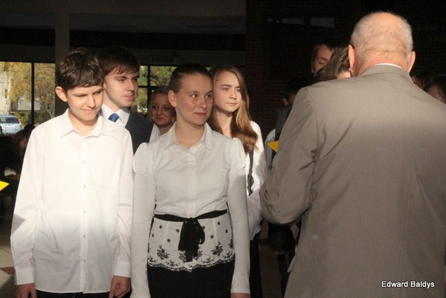 Pasowanie na ucznia Gimnazjum nr 7 (zdjęcia)