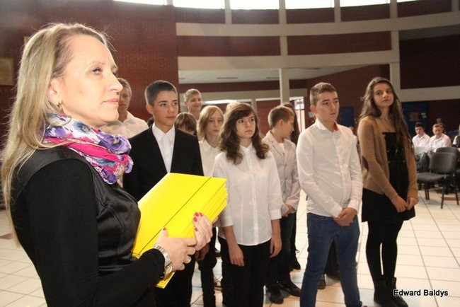 Pasowanie na ucznia Gimnazjum nr 7 (zdjęcia)