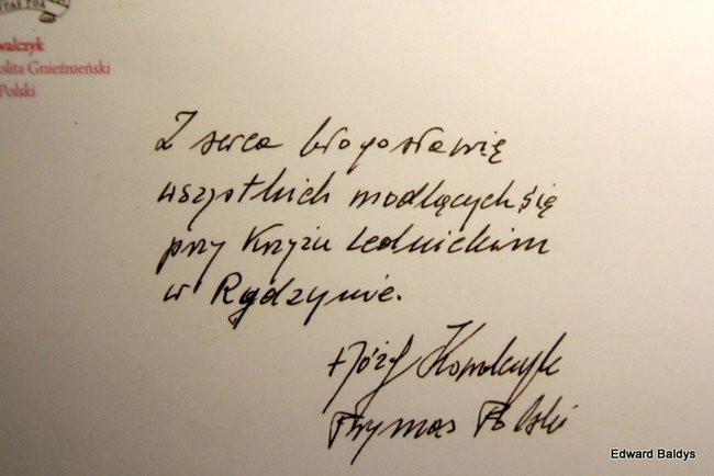 Od soboty w Rydzynie jest Krzyż Lednicki (zdjęcia)