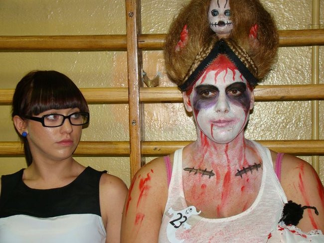 Halloweenowy salon piękności (zdjęcia)