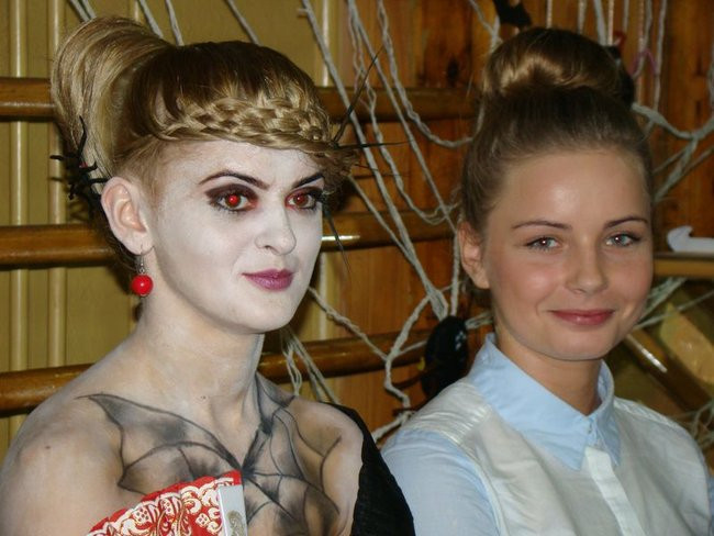 Halloweenowy salon piękności (zdjęcia)