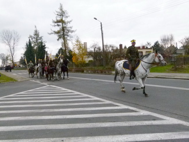 Kawaleria na drogach gminy Włoszakowice (zdjęcia)