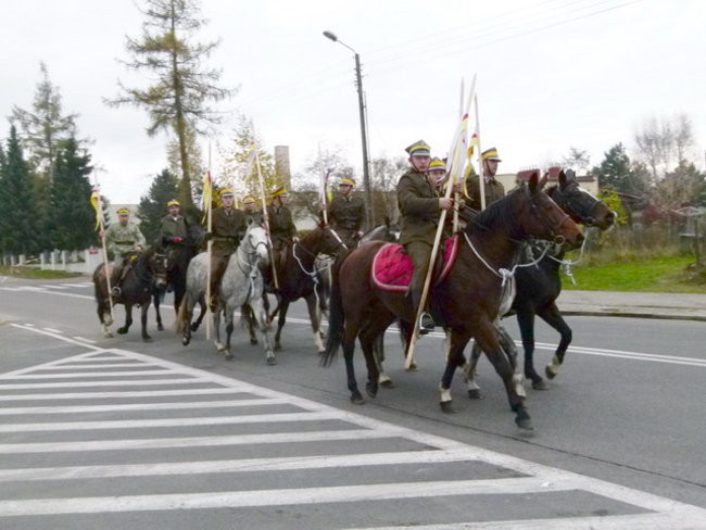 Kawaleria na drogach gminy Włoszakowice (zdjęcia)