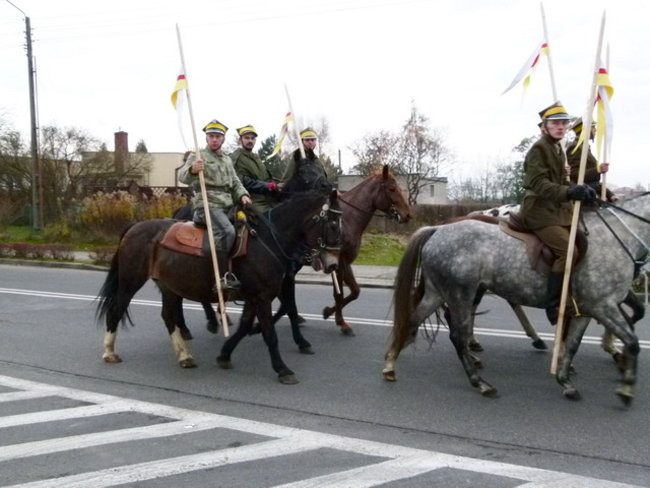 Kawaleria na drogach gminy Włoszakowice (zdjęcia)