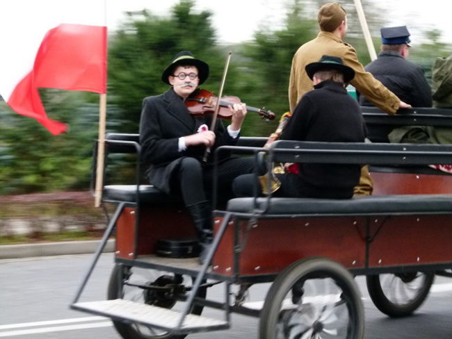 Kawaleria na drogach gminy Włoszakowice (zdjęcia)
