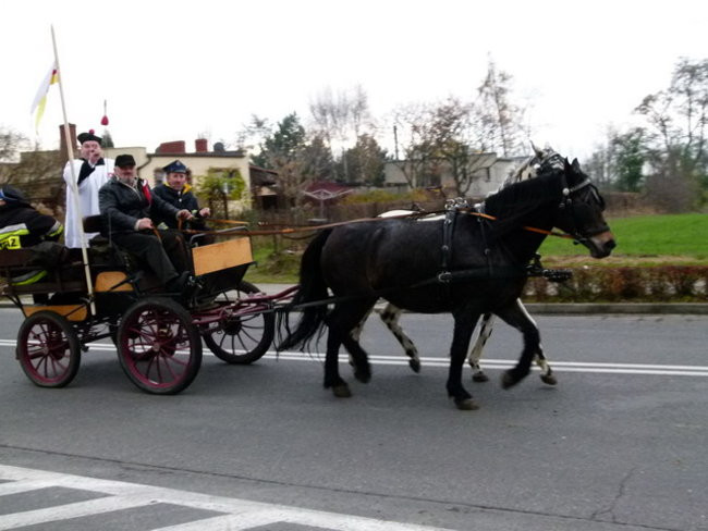 Kawaleria na drogach gminy Włoszakowice (zdjęcia)