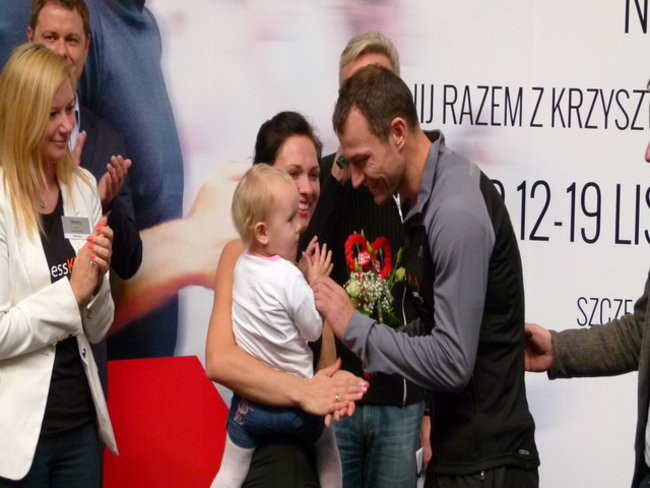Leszczynianie podziękowali Krzysztofowi (zdjęcia)