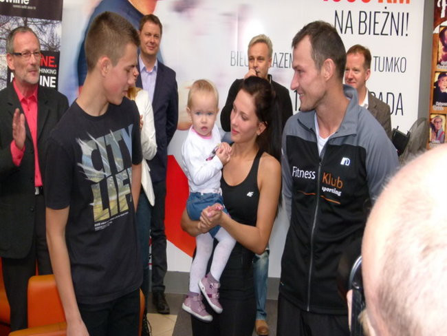 Leszczynianie podziękowali Krzysztofowi (zdjęcia)