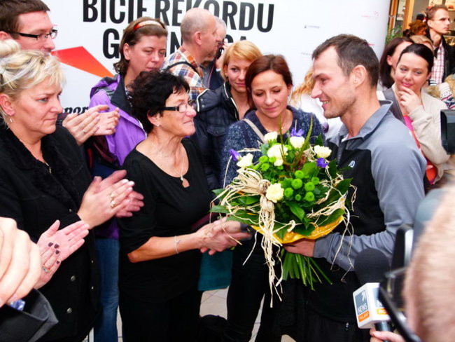 Leszczynianie podziękowali Krzysztofowi (zdjęcia)