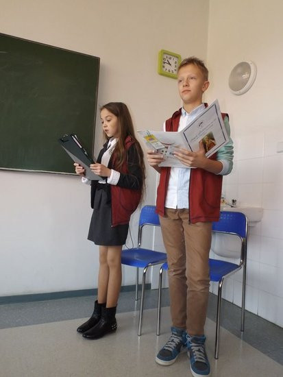 Spotkanie uczniów z wiceprezydentem (zdjęcia)