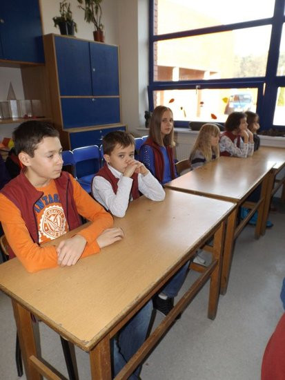 Spotkanie uczniów z wiceprezydentem (zdjęcia)