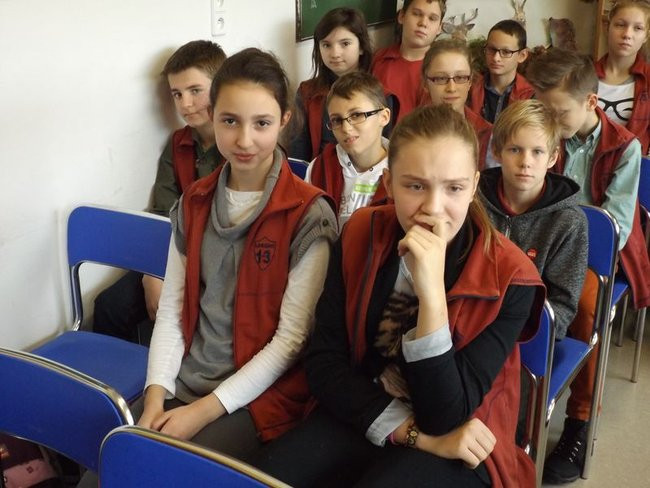 Spotkanie uczniów z wiceprezydentem (zdjęcia)