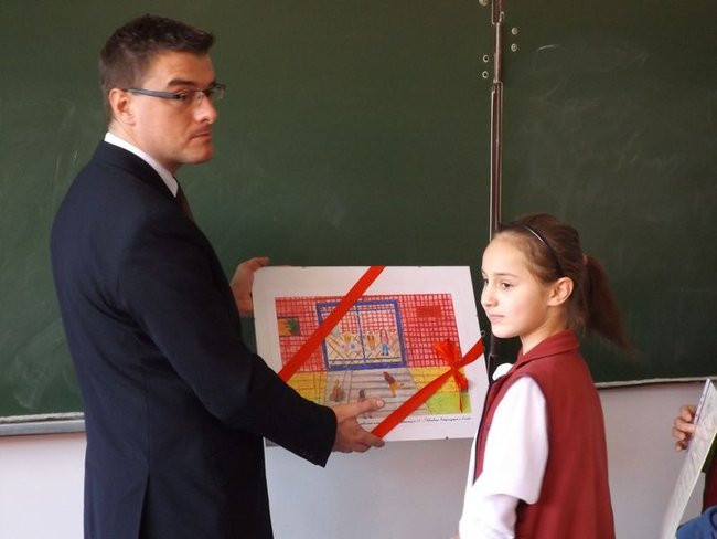 Spotkanie uczniów z wiceprezydentem (zdjęcia)