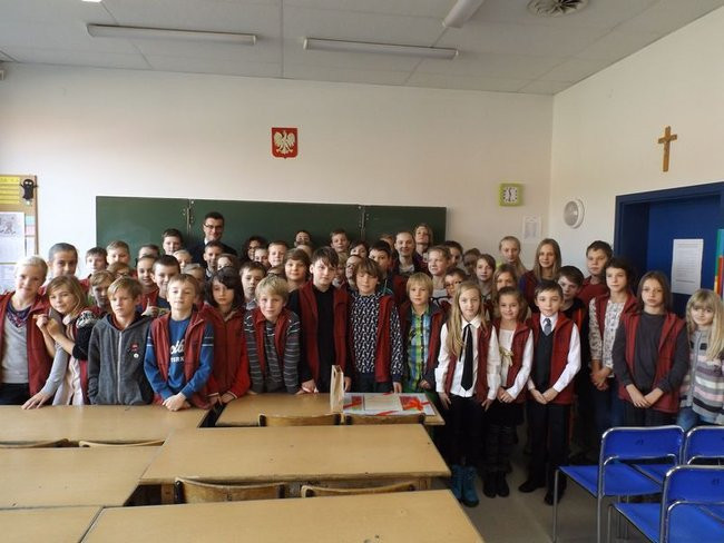 Spotkanie uczniów z wiceprezydentem (zdjęcia)