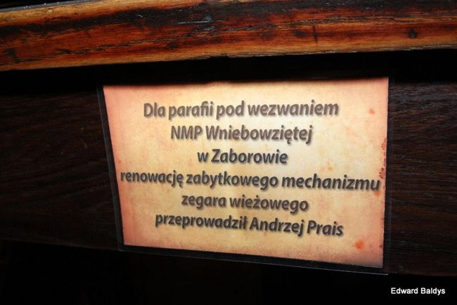 Zwiedzali wieżę kościoła w Zaborowie (zdjęcia)