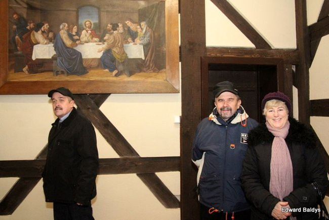 Zwiedzali wieżę kościoła w Zaborowie (zdjęcia)