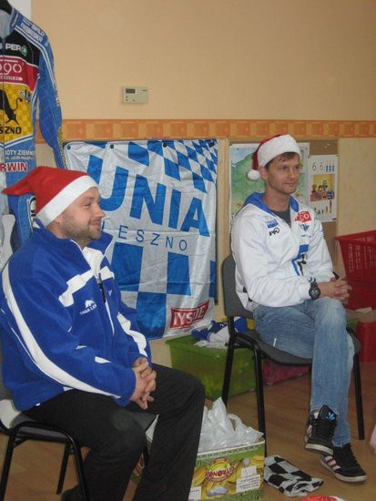 Damian Baliński w roli Mikołaja (zdjęcia)
