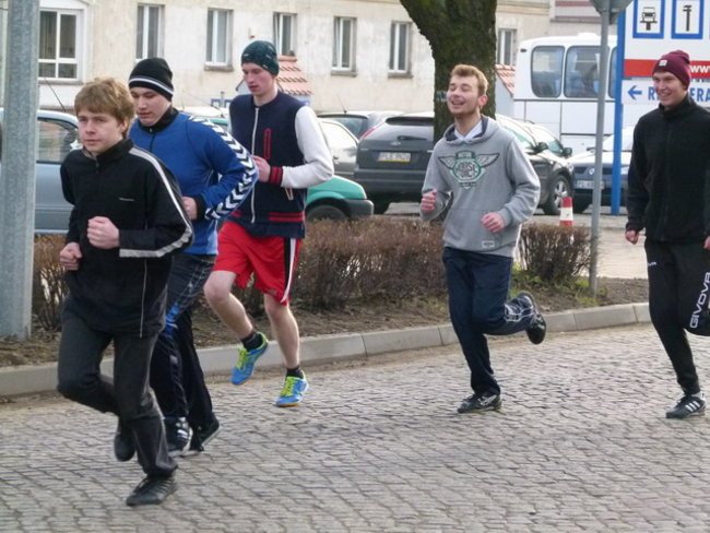 Gwiazdkowe bieganie w ZST (zdjęcia)