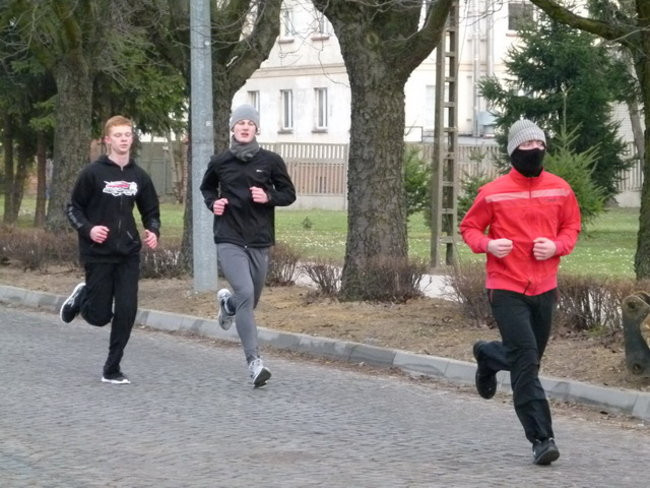 Gwiazdkowe bieganie w ZST (zdjęcia)