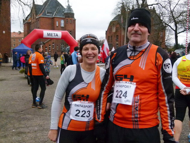 Trzystu sylwestrowych biegaczy ( zdjęcia)