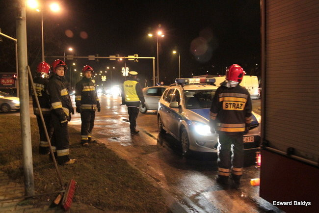 Mydło na jezdni (zdjęcia)