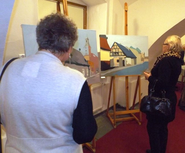 Wernisaż Macieja Piotrowskiego (zdjęcia)