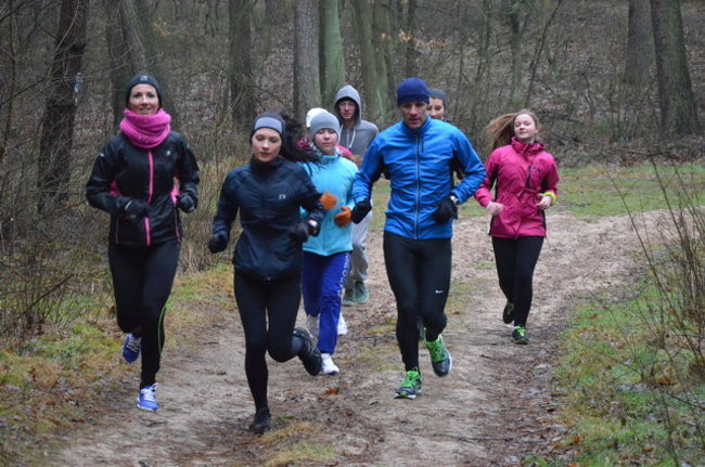 Koleżeńskie bieganie (zdjęcia)