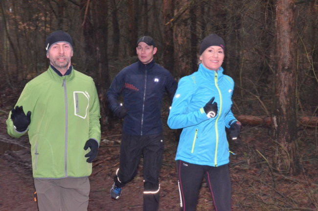 Koleżeńskie bieganie (zdjęcia)