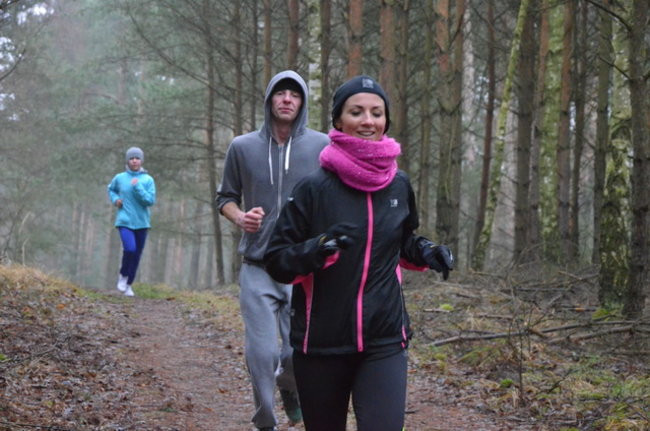 Koleżeńskie bieganie (zdjęcia)
