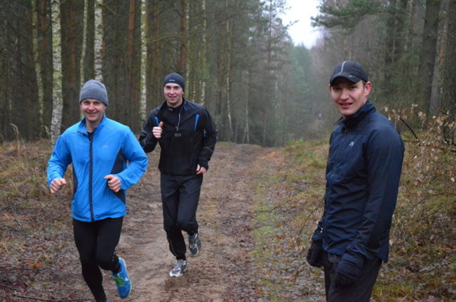 Koleżeńskie bieganie (zdjęcia)