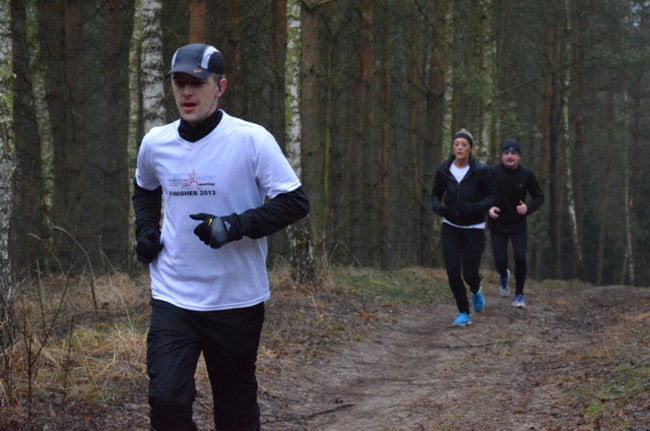 Koleżeńskie bieganie (zdjęcia)