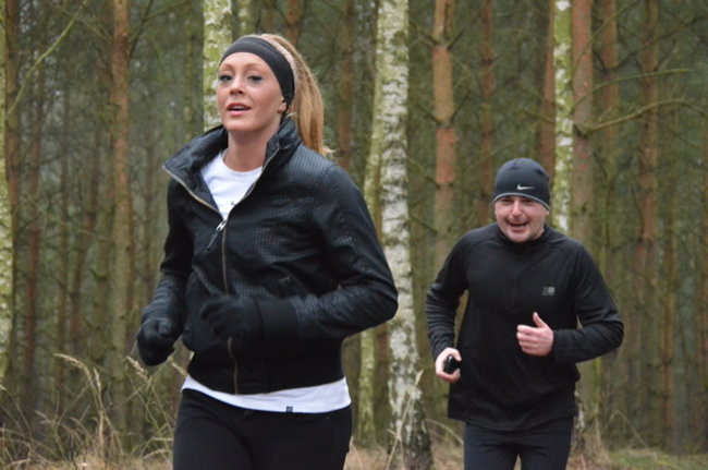 Koleżeńskie bieganie (zdjęcia)