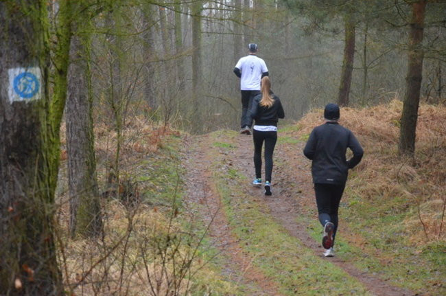 Koleżeńskie bieganie (zdjęcia)