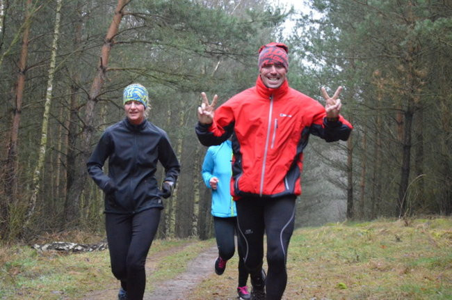 Koleżeńskie bieganie (zdjęcia)