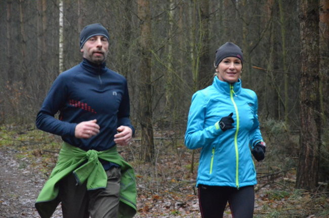 Koleżeńskie bieganie (zdjęcia)