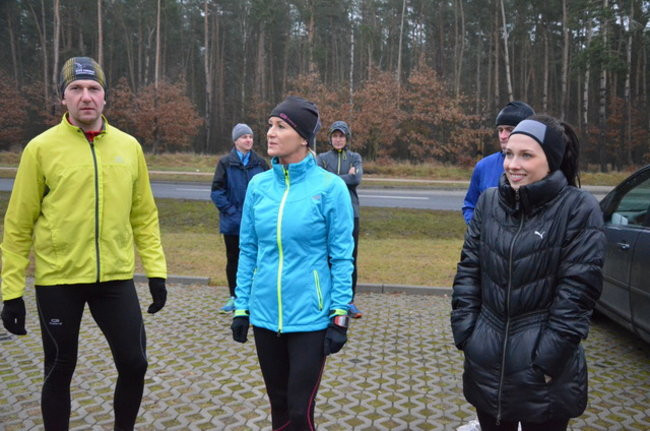 Koleżeńskie bieganie (zdjęcia)