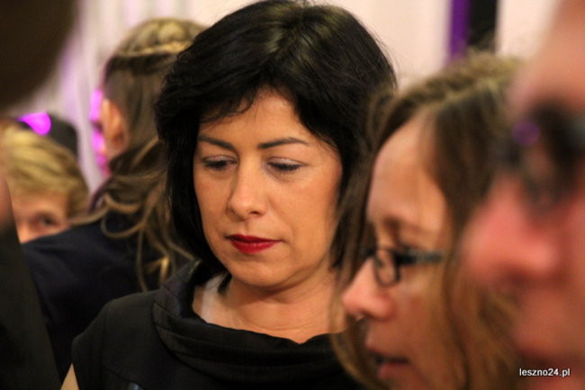 Niebieski tort na studniówce ZSR-B (zdjęcia)