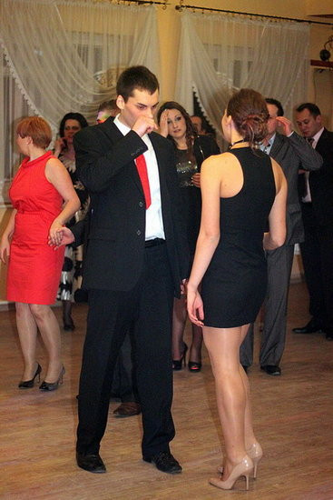 Nauczyciele śpiewali na studniówce (zdjęcia)