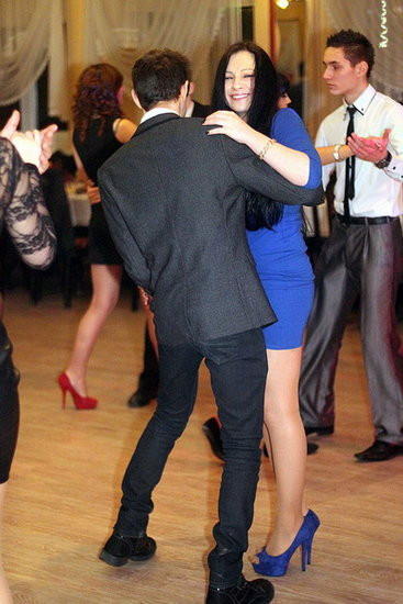 Nauczyciele śpiewali na studniówce (zdjęcia)