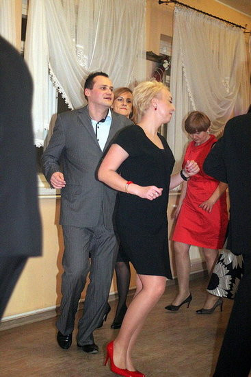 Nauczyciele śpiewali na studniówce (zdjęcia)