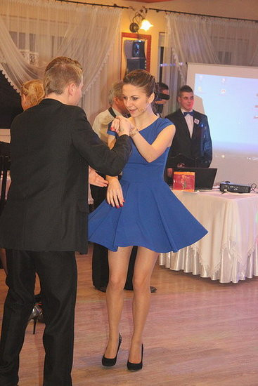 Nauczyciele śpiewali na studniówce (zdjęcia)