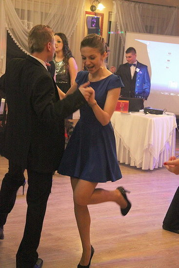 Nauczyciele śpiewali na studniówce (zdjęcia)