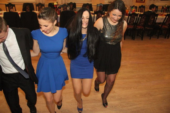 Nauczyciele śpiewali na studniówce (zdjęcia)