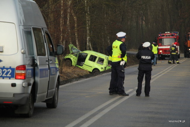 Śmiertelny wypadek w okolicach Krzyżowca (zdjęcia, dźwięk i wideo)