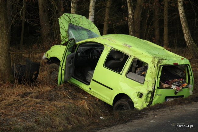 Śmiertelny wypadek w okolicach Krzyżowca (zdjęcia, dźwięk i wideo)