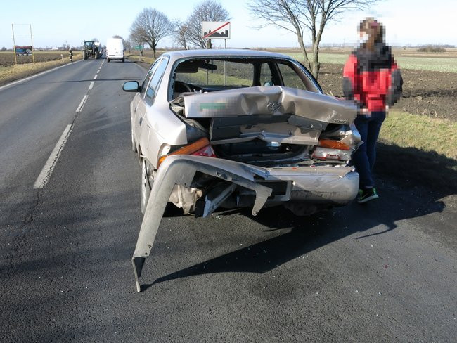Zderzenie w Lasocicach (zdjęcia i wideo)