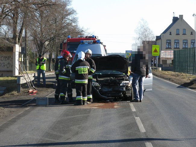 Zderzenie w Lasocicach (zdjęcia i wideo)