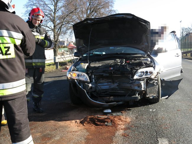 Zderzenie w Lasocicach (zdjęcia i wideo)