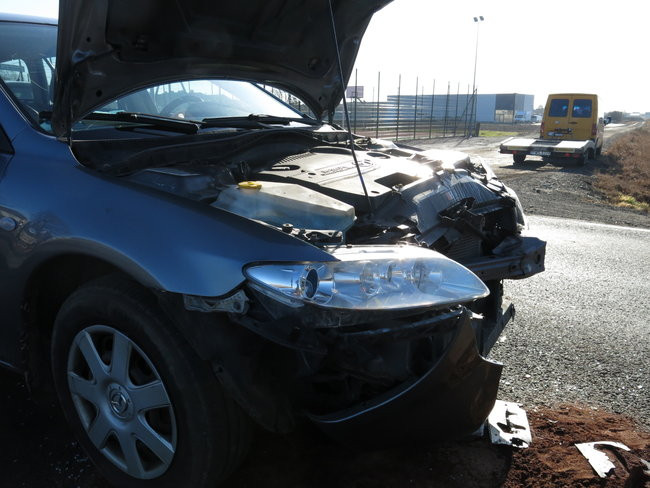 Zderzenie w Lasocicach (zdjęcia i wideo)